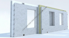 стеновая панель из железобетона - КРЭМП | Тротуарная плитка, дорожная плита, бортовой камень, сваи от производителя Екатеринбург, Тюмень